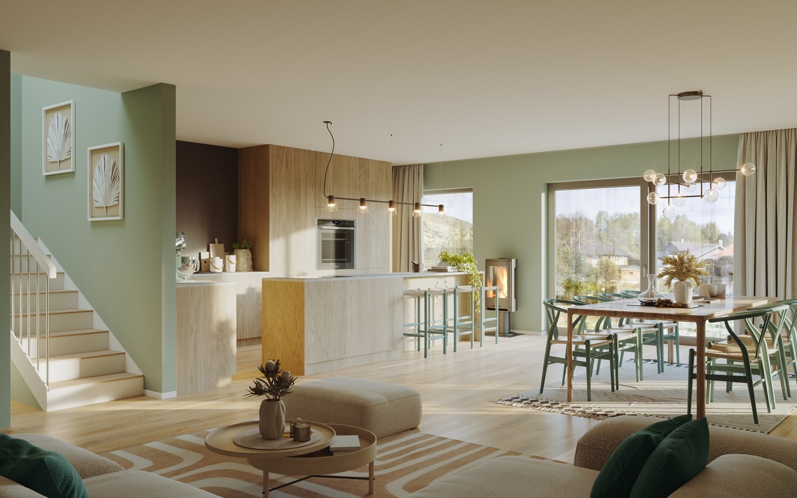 004_Interiør - 3D illustrasjon.jpg Galleribilde