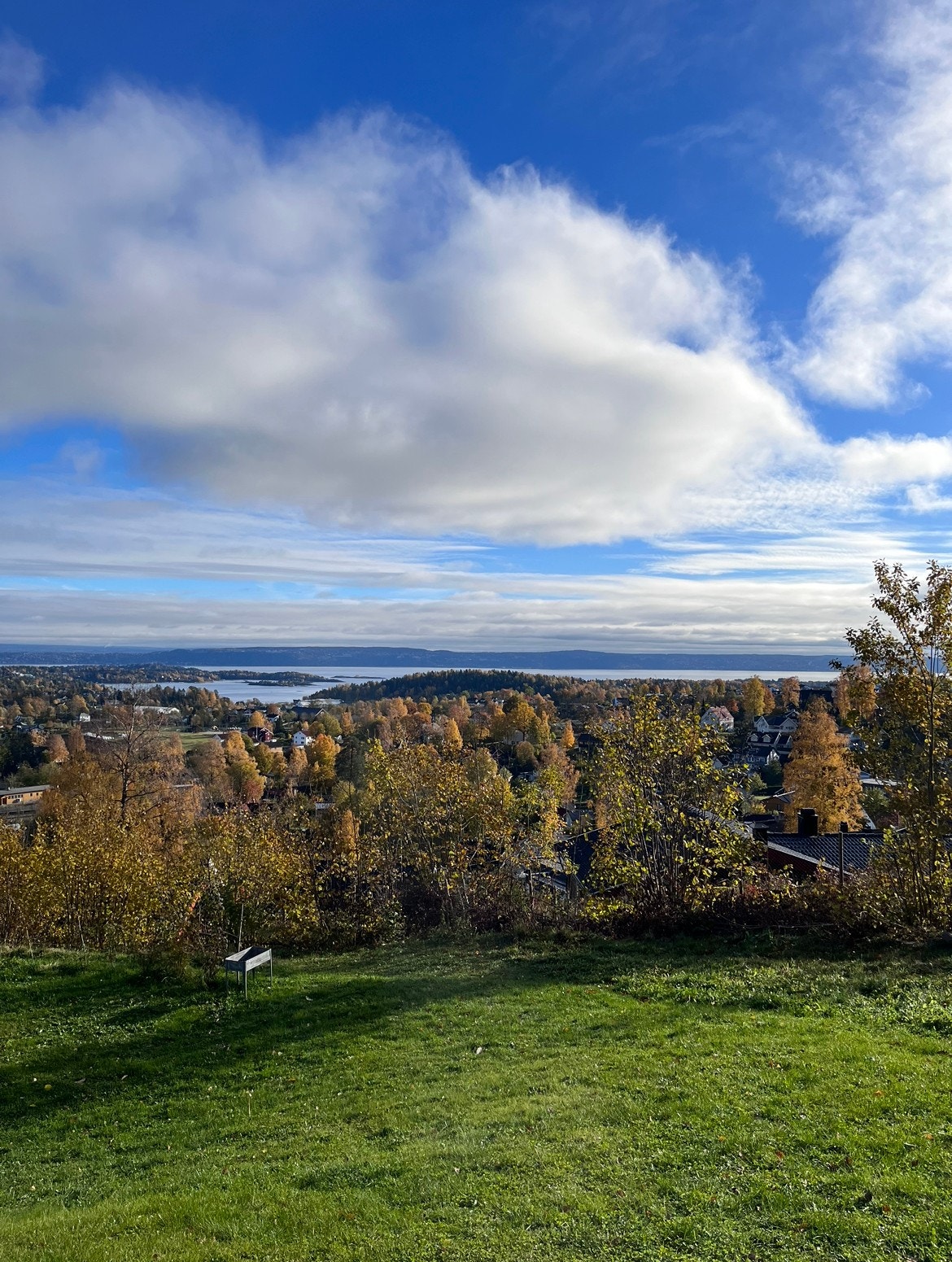 Utsikt og egen hageflekk Galleribilde
