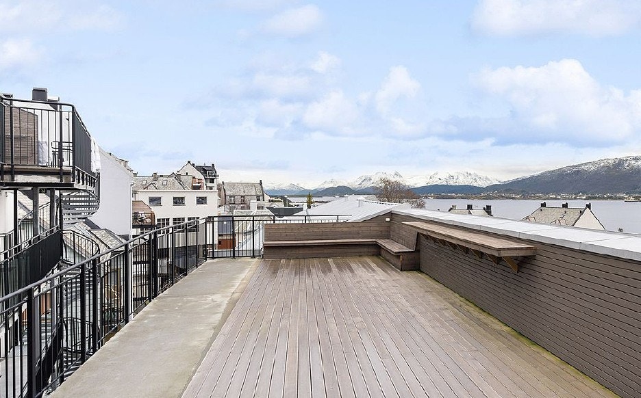 Tilgang til felles takterrasse Galleribilde