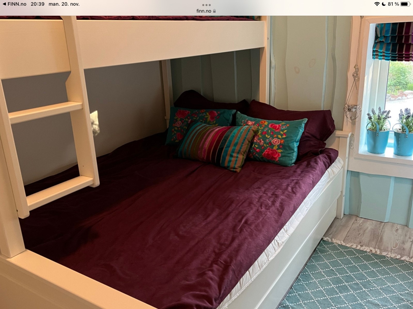 Soverom nr 2 med plass til 3(4 om sengeskuffen dras ut ) Galleribilde