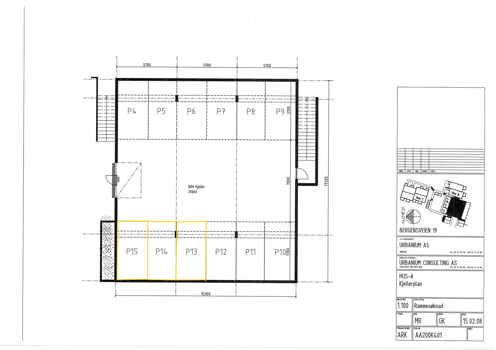 Plantegning - P15(NB! 13 og 14 er solgt) Galleribilde