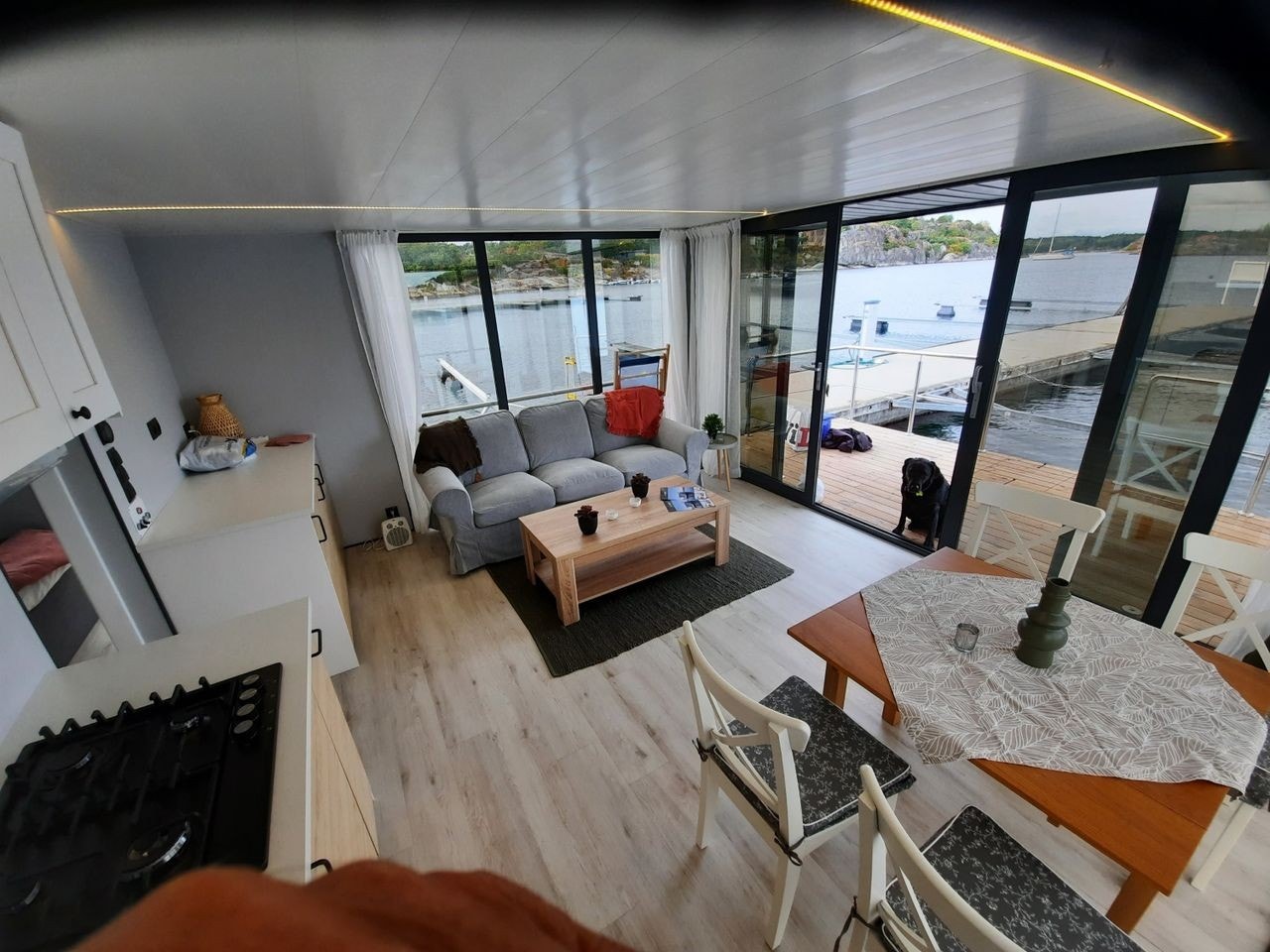 Stue/kjøkken Galleribilde