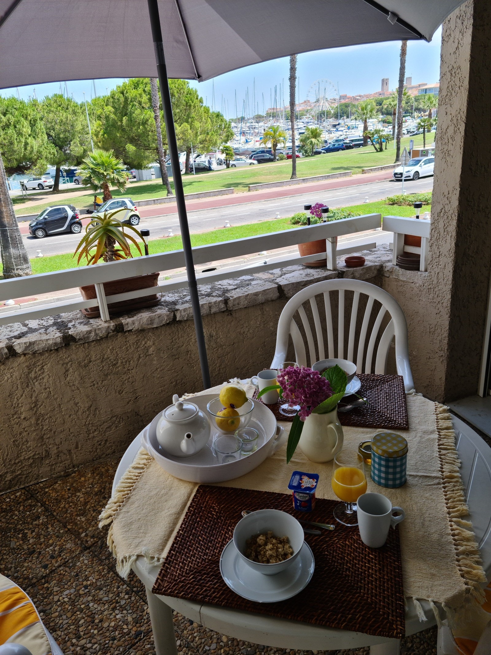 utsikt fra terrasse - plan1 Galleribilde