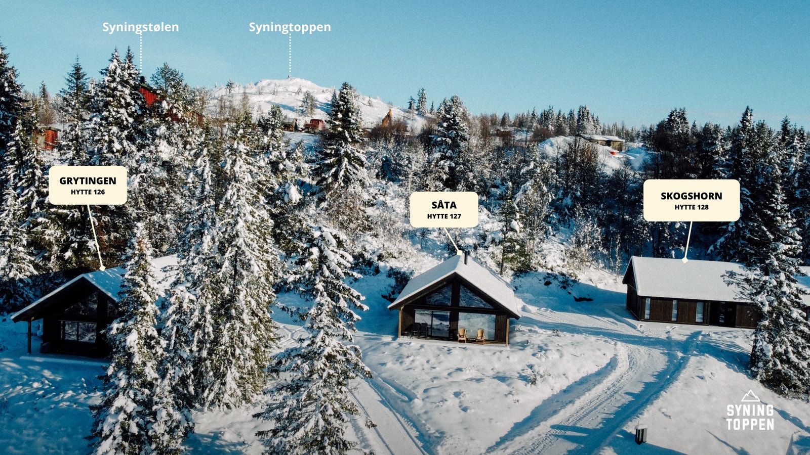 Hyttene Galleribilde