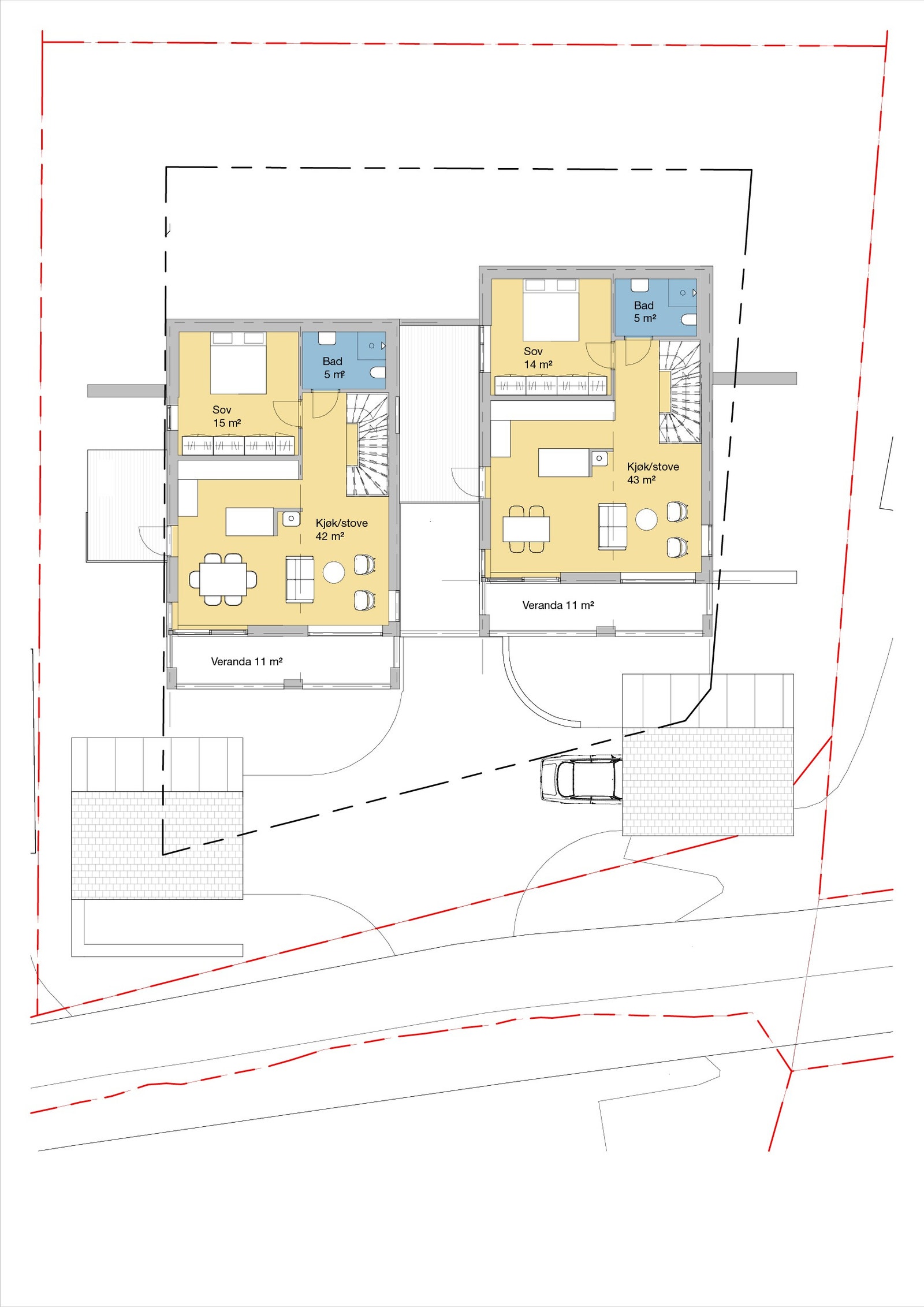 Plantegning - 2. etasje Galleribilde