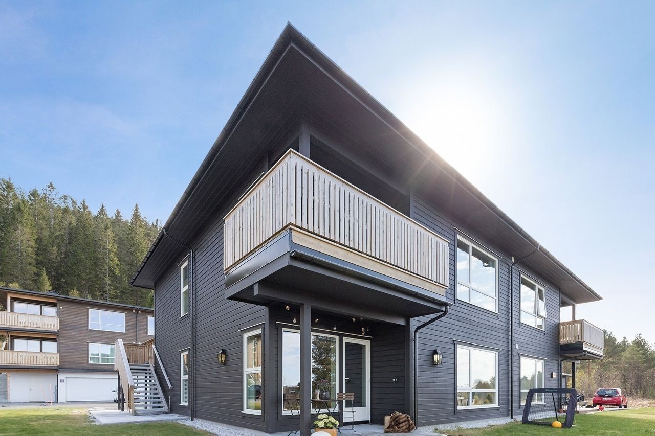 Bilde fra tidligere levert bolig. Bildene inneholder kundetilpassede løsninger og vil kunne avvike fra leveransen. Galleribilde