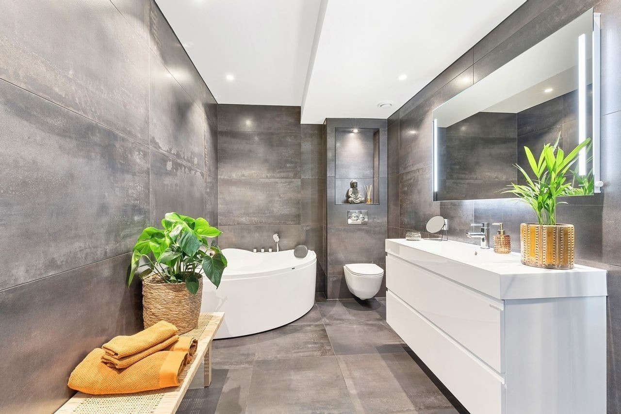 Bilde fra tidligere levert bolig. Bildene inneholder kundetilpassede løsninger og vil kunne avvike fra leveransen. Galleribilde