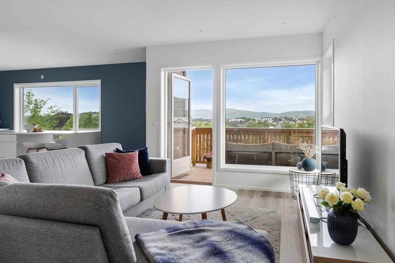 Bilde fra tidligere levert bolig. Bildene inneholder kundetilpassede løsninger og vil kunne avvike fra leveransen. Galleribilde