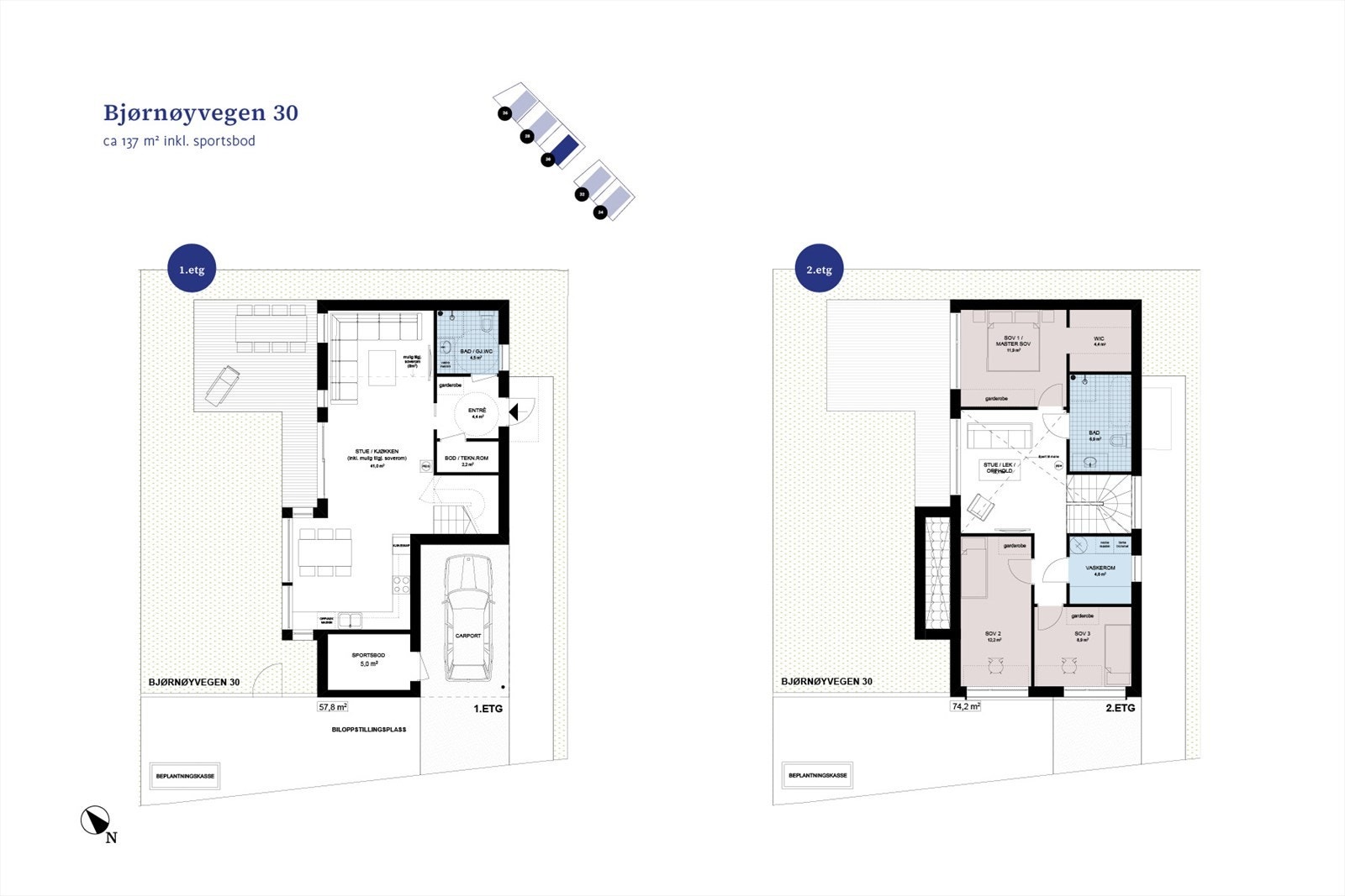 Salgstegning bolig 30 Galleribilde