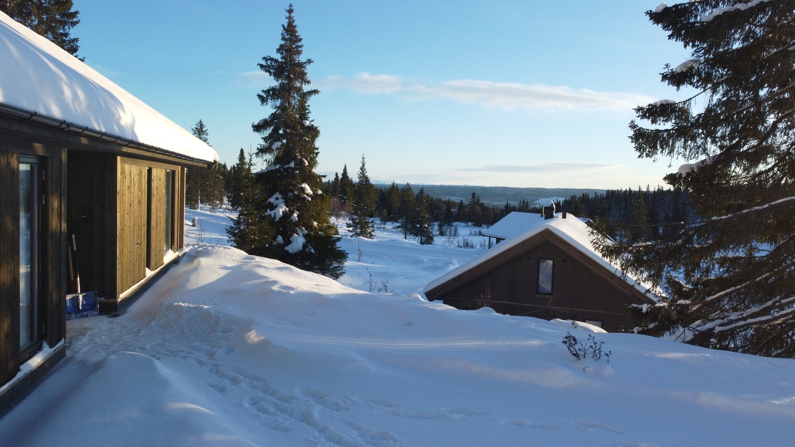 Fin utsikt Galleribilde