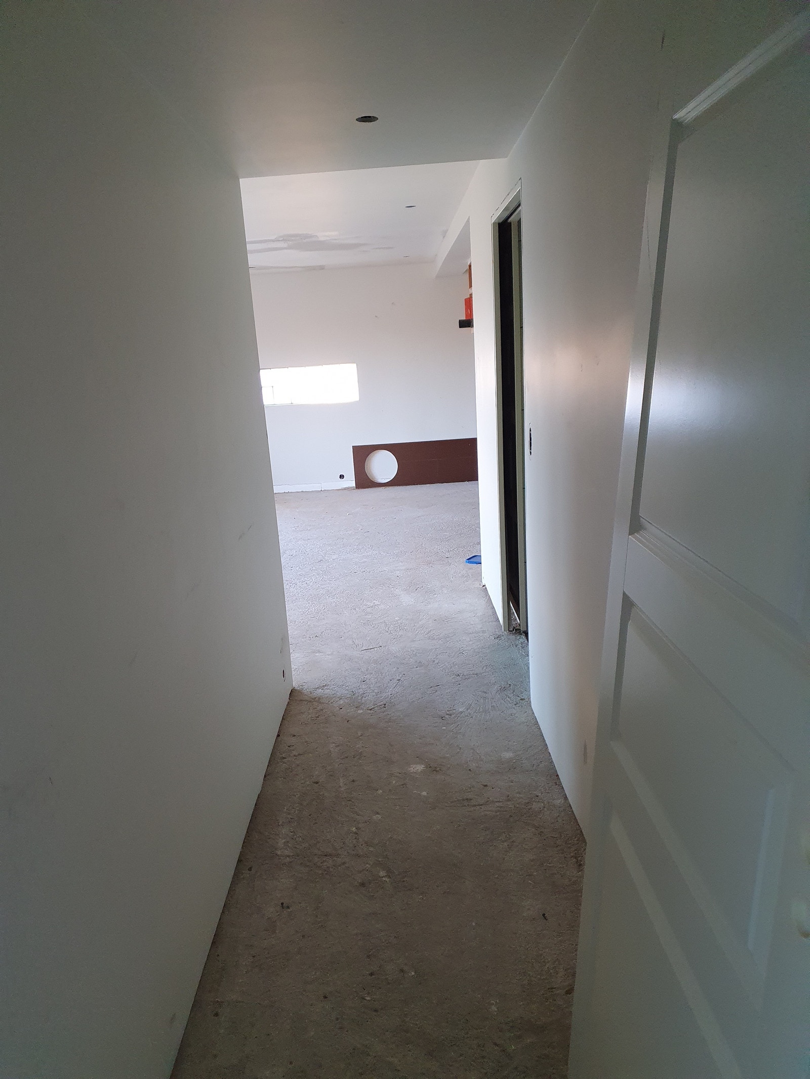 Gang mot stue leilighet Galleribilde