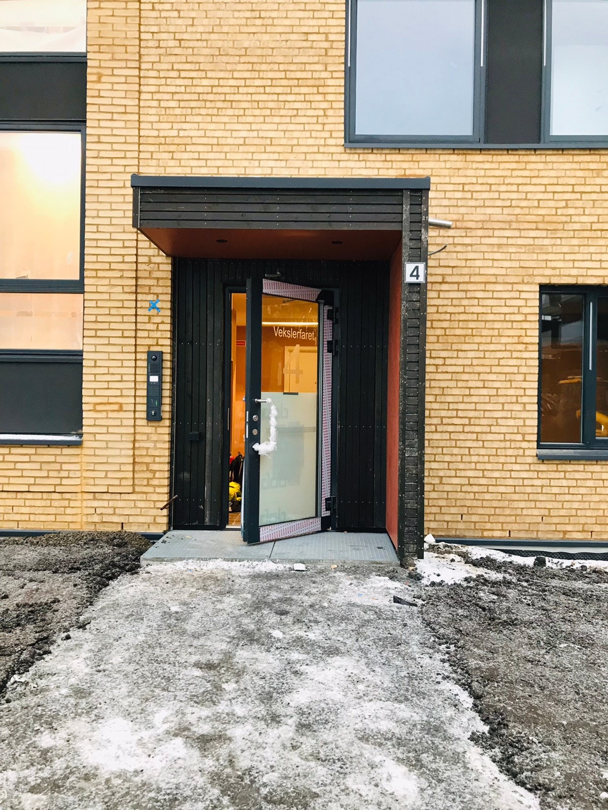 Inngangsparti Galleribilde