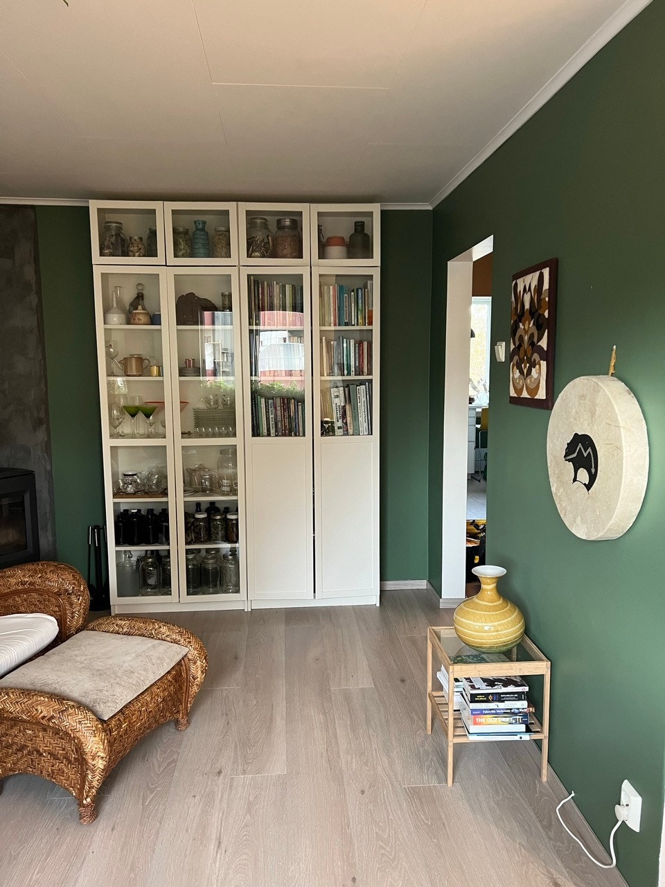 Bokhylle Galleribilde