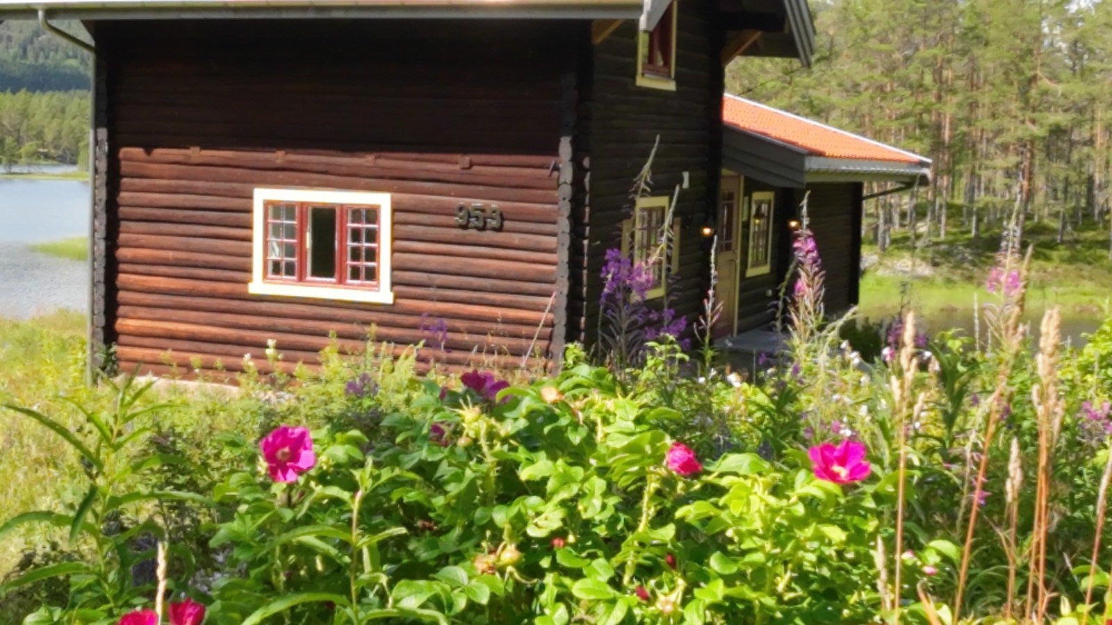 Hovedhuset sett mot vest. Galleribilde