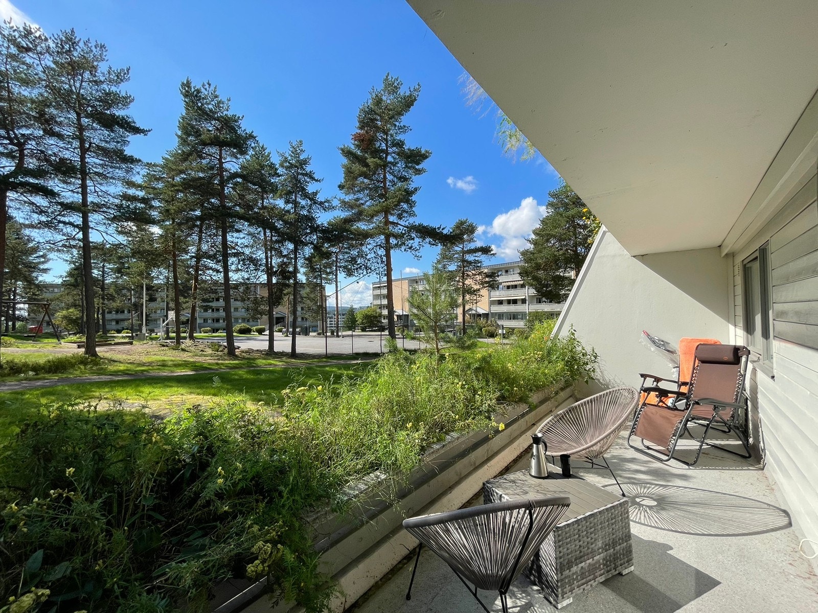 Stor balkong Galleribilde