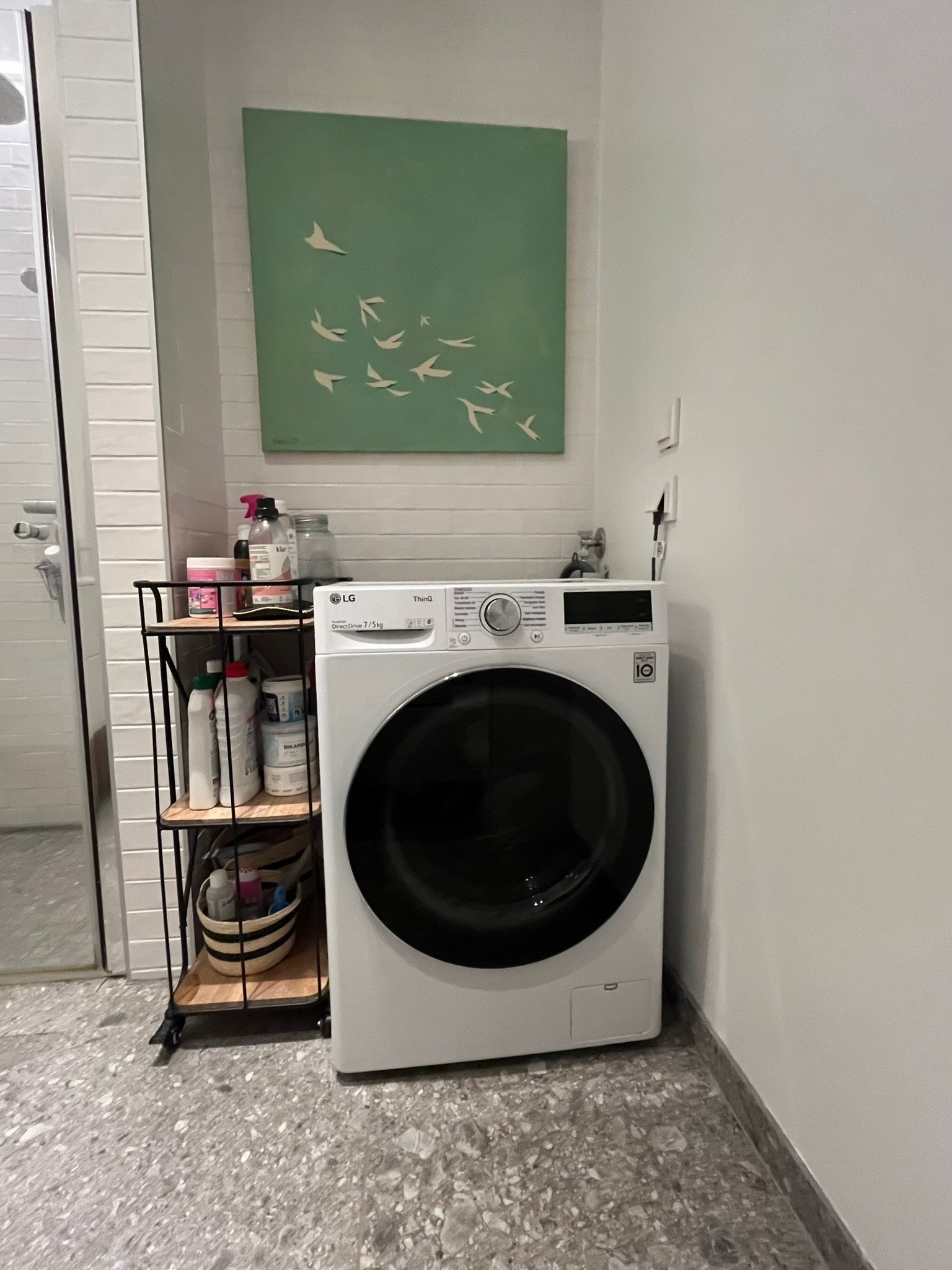 Kombinert vaskemaskin og tørketrommel Galleribilde