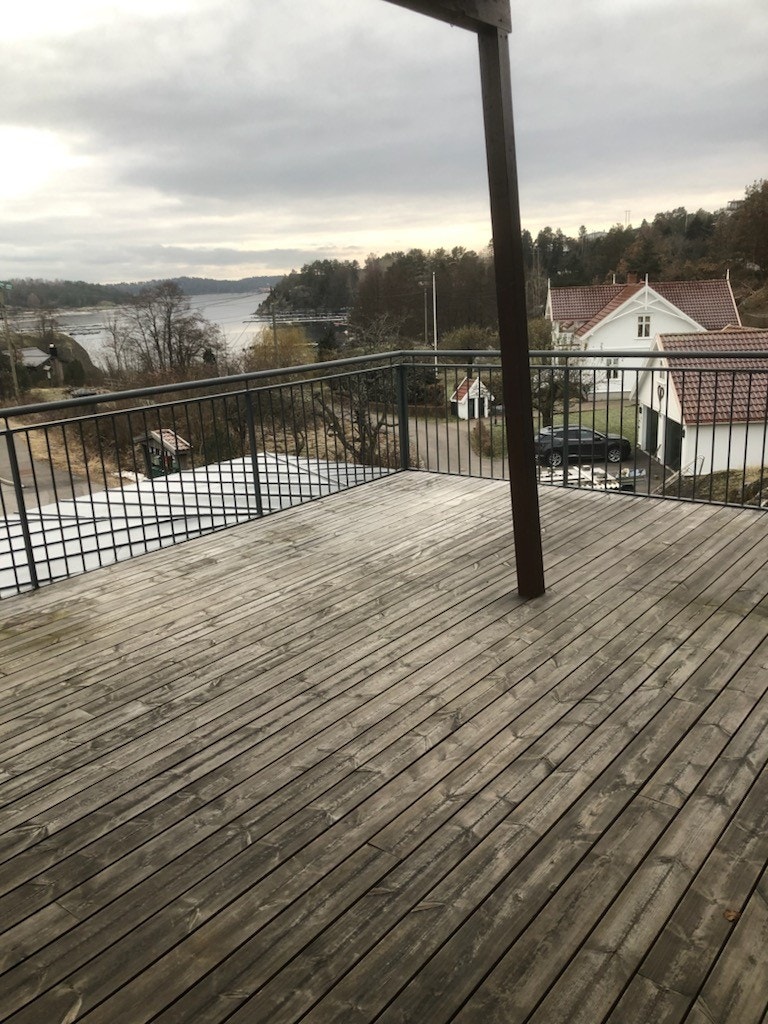 Egen overbygget terrasse. Galleribilde