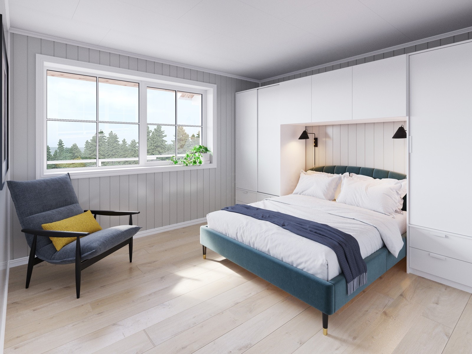 Soverom. Illustrasjon, avvik forekommer. Galleribilde