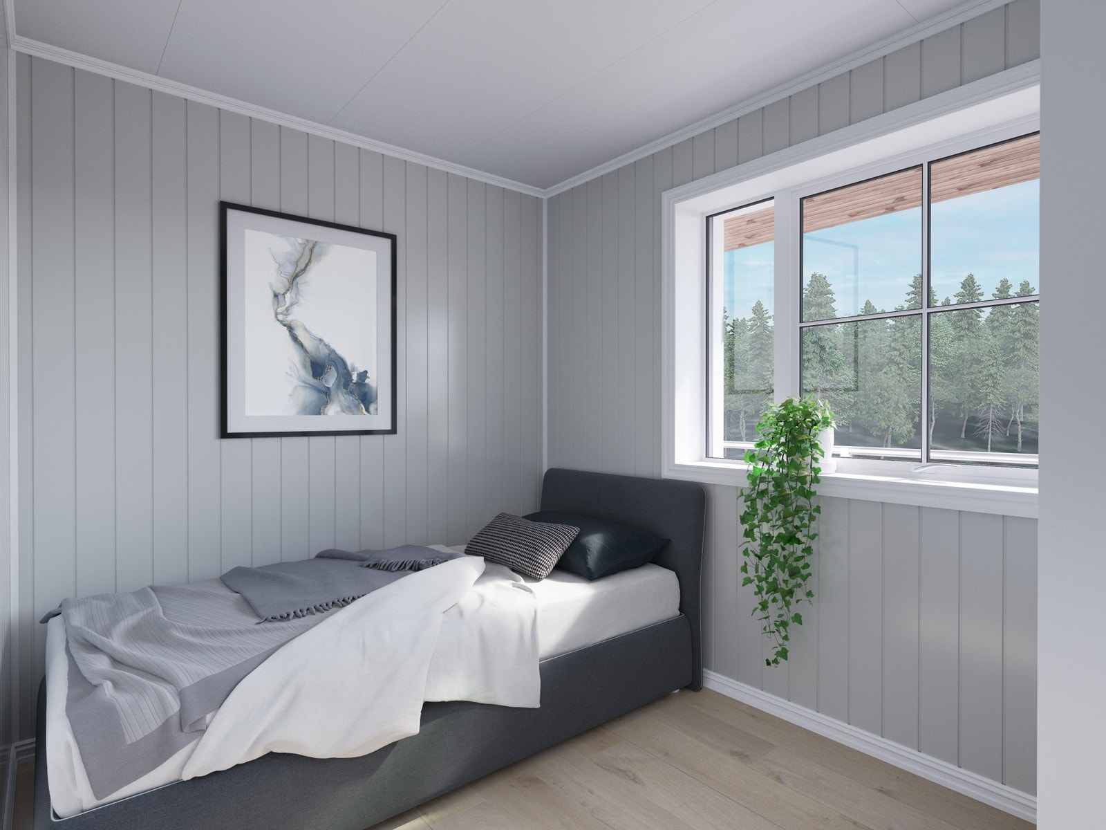 Soverom. Illustrasjon, avvik forekommer. Galleribilde