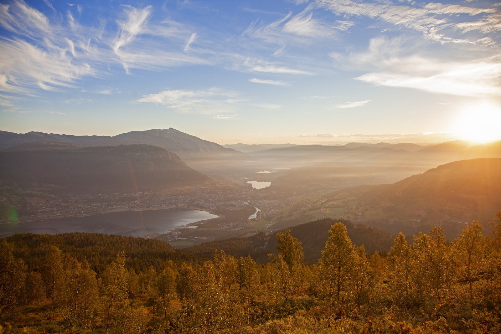 Turområde i fjellene rundt Voss. Galleribilde