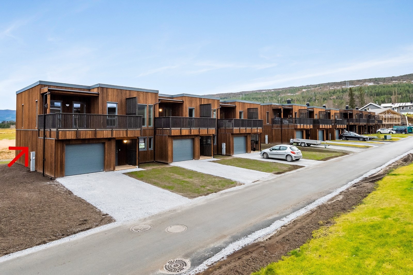 Nytt og ledig rekkehus - endebolig! Vi møter deg gjerne til visning. Galleribilde