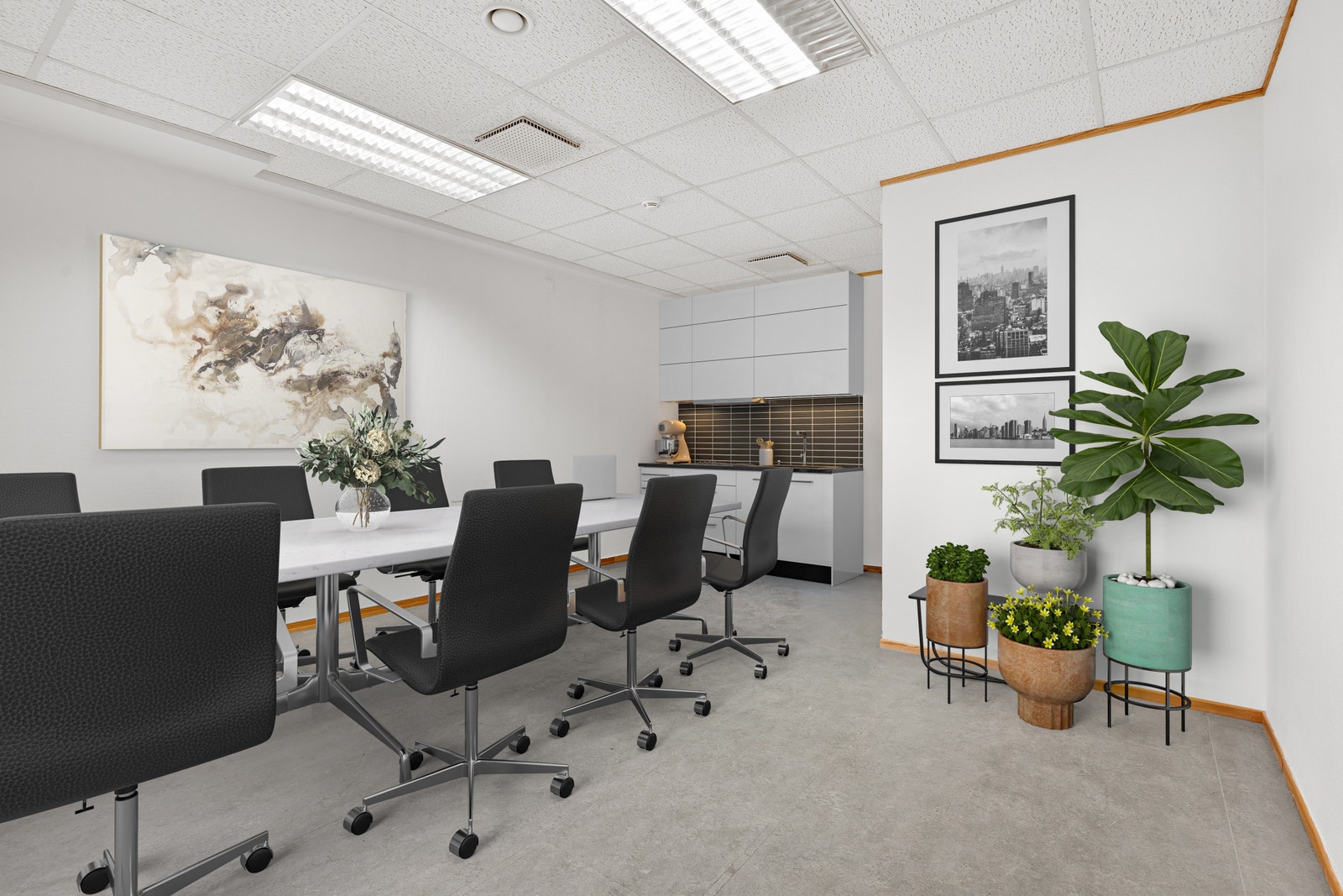 Møterom og spiserom kombinert Galleribilde