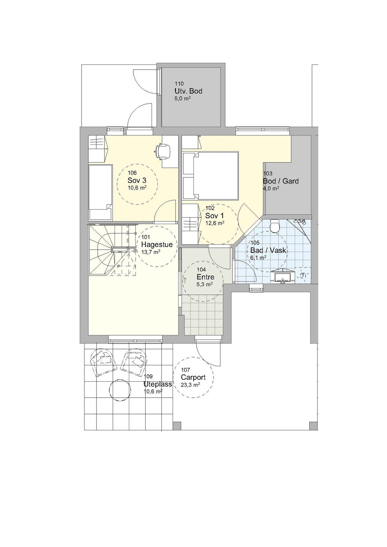 1. etasje Galleribilde