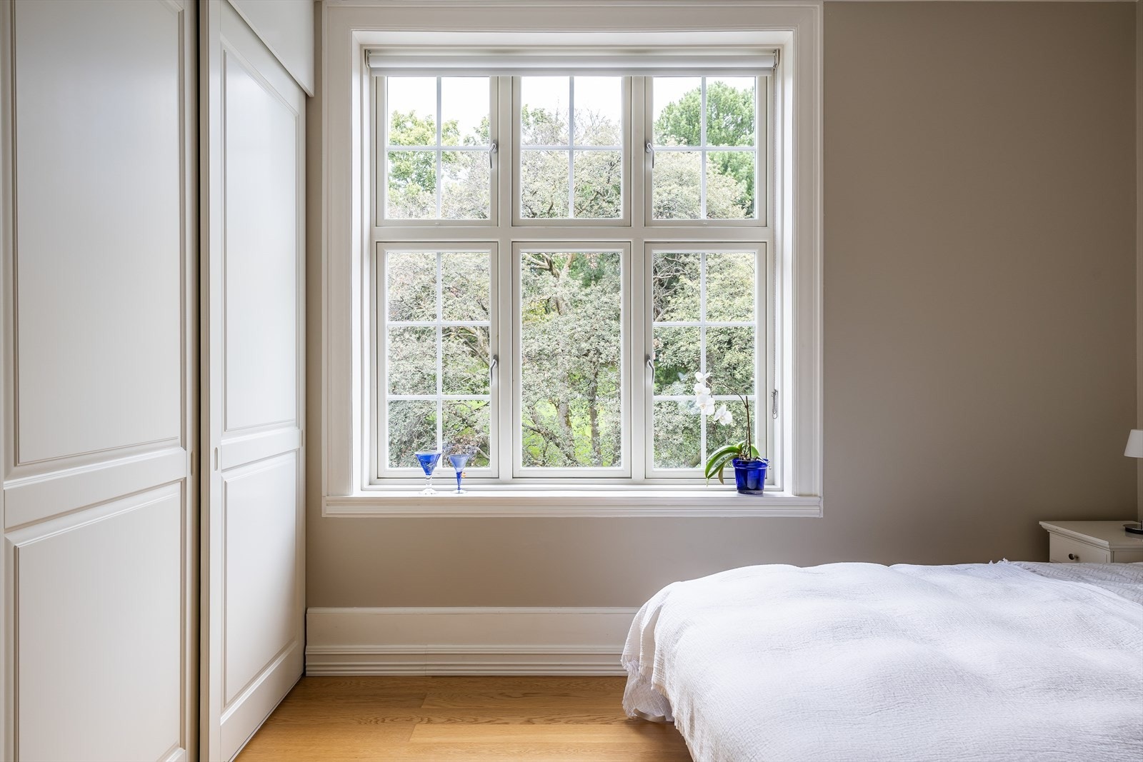 Utsyn mot Uranienborgparken Galleribilde