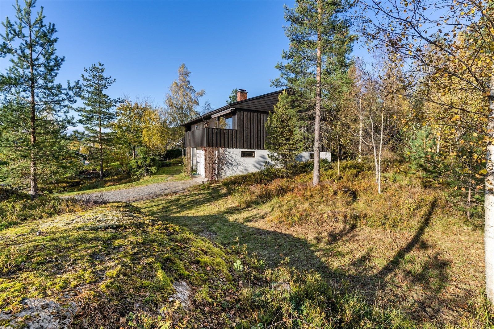 Trolig mulighet for å kunne anlegge garasje på siden av boligen. Galleribilde