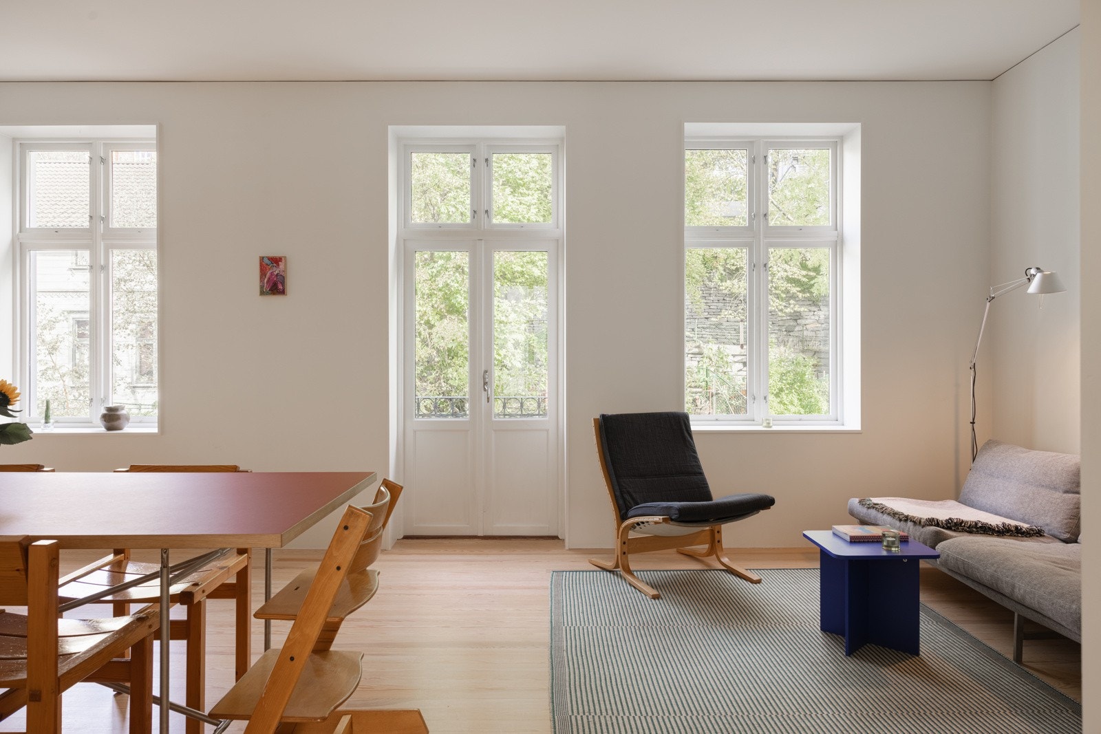 Leiligheten har god romfølelse, deilige vindusflater og godt med naturlig lys. Galleribilde