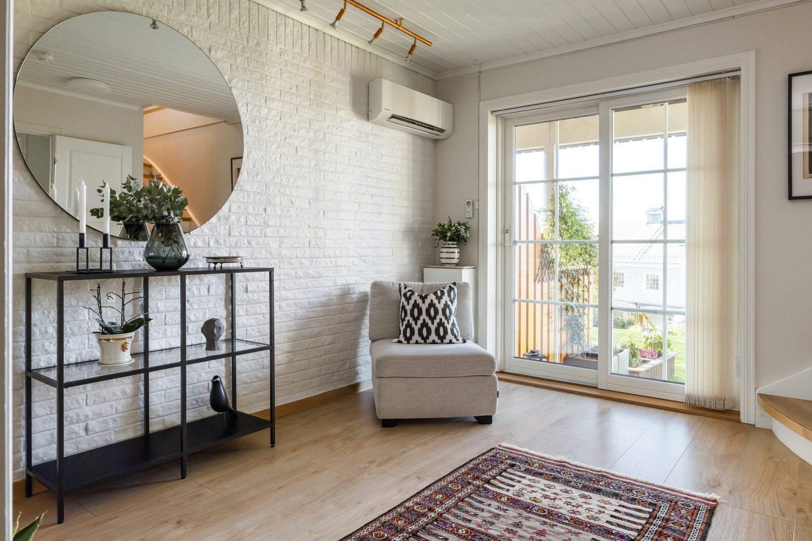 Rommet er malt i 2022. Galleribilde