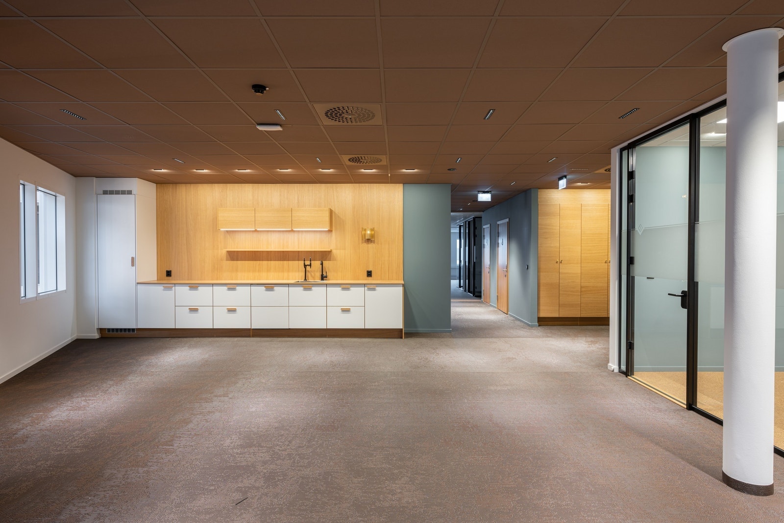 Kjøkken sosial sone inngangsparti Galleribilde