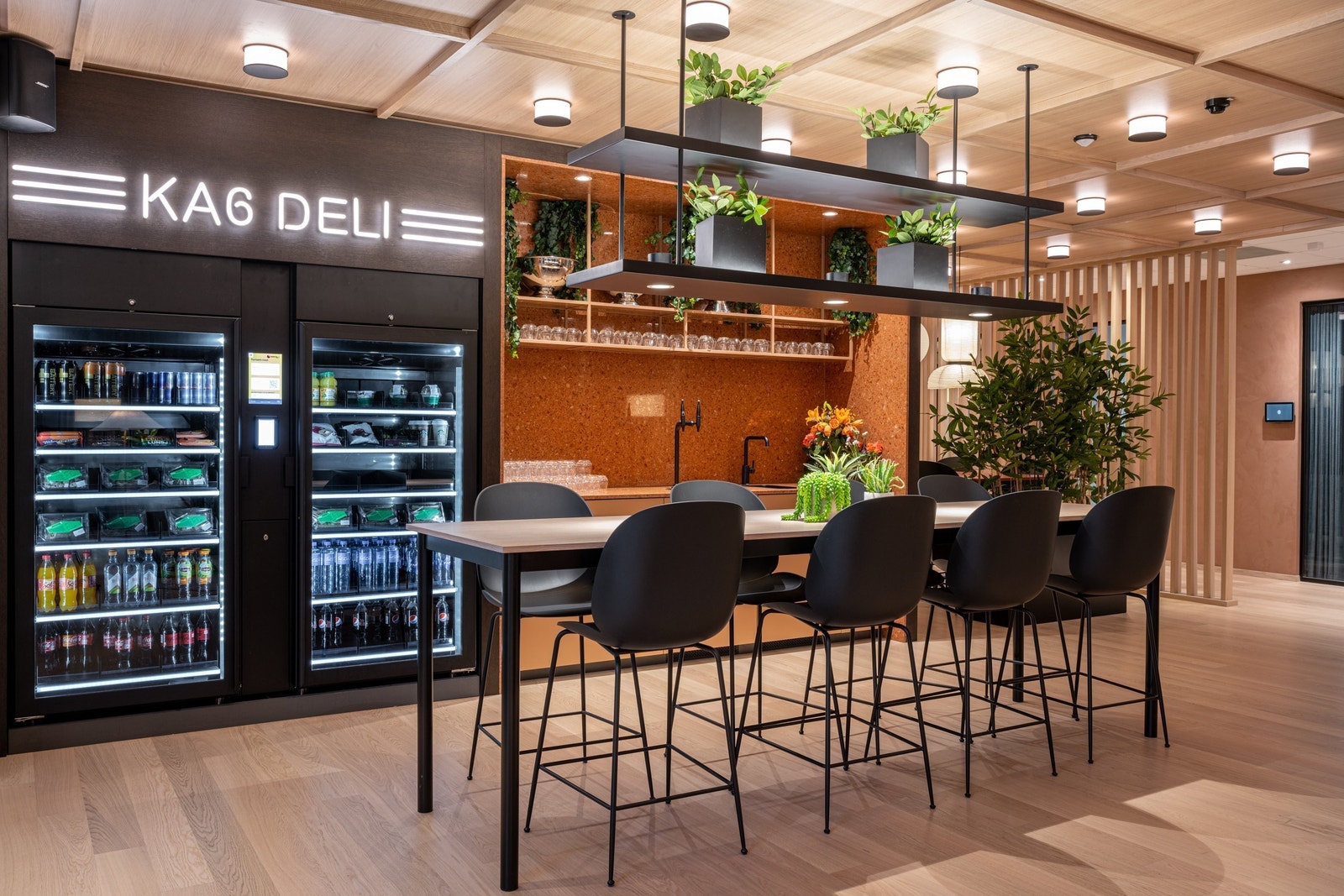 Selvbetjent servering Galleribilde