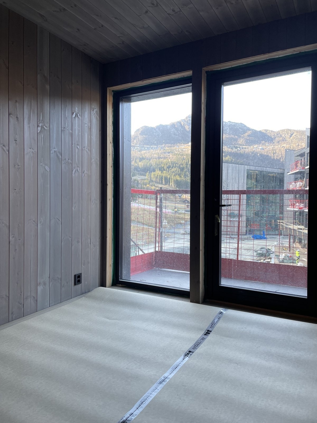 Utsikt fra soverom A309 Galleribilde