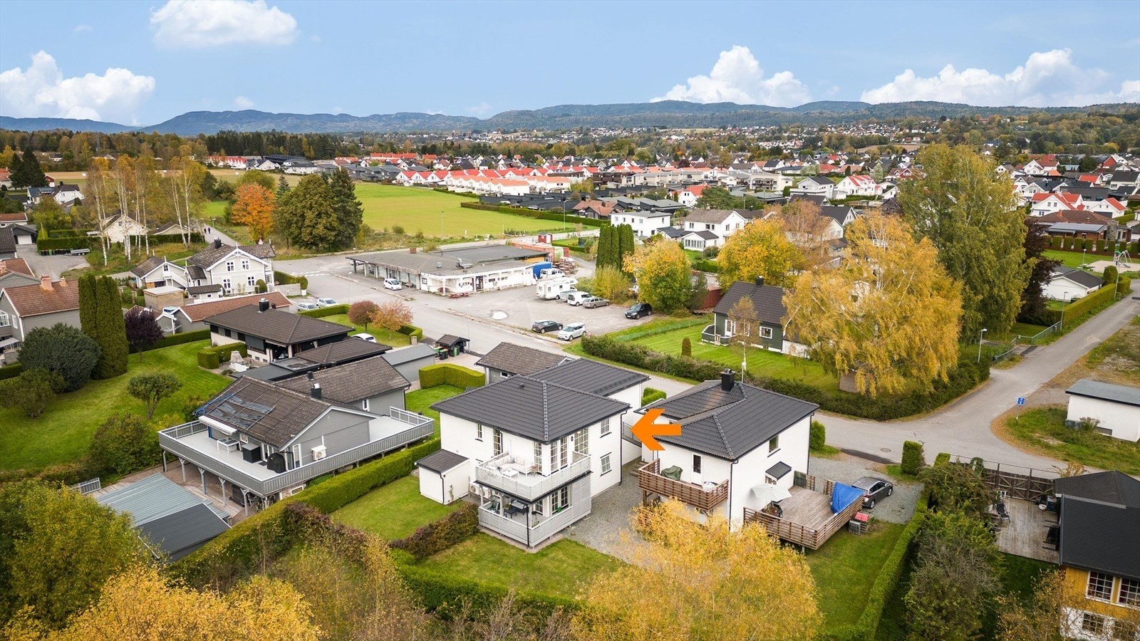 Solrik og vestvendt balkong. Galleribilde