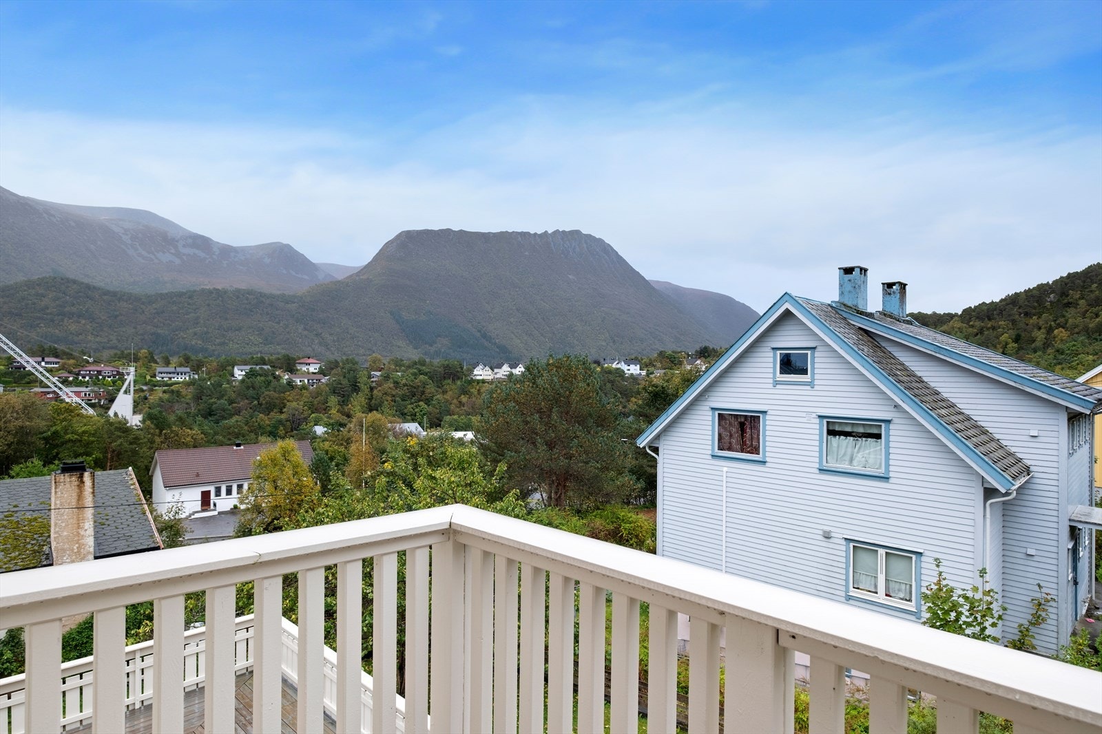 Utsikt fra loft Galleribilde