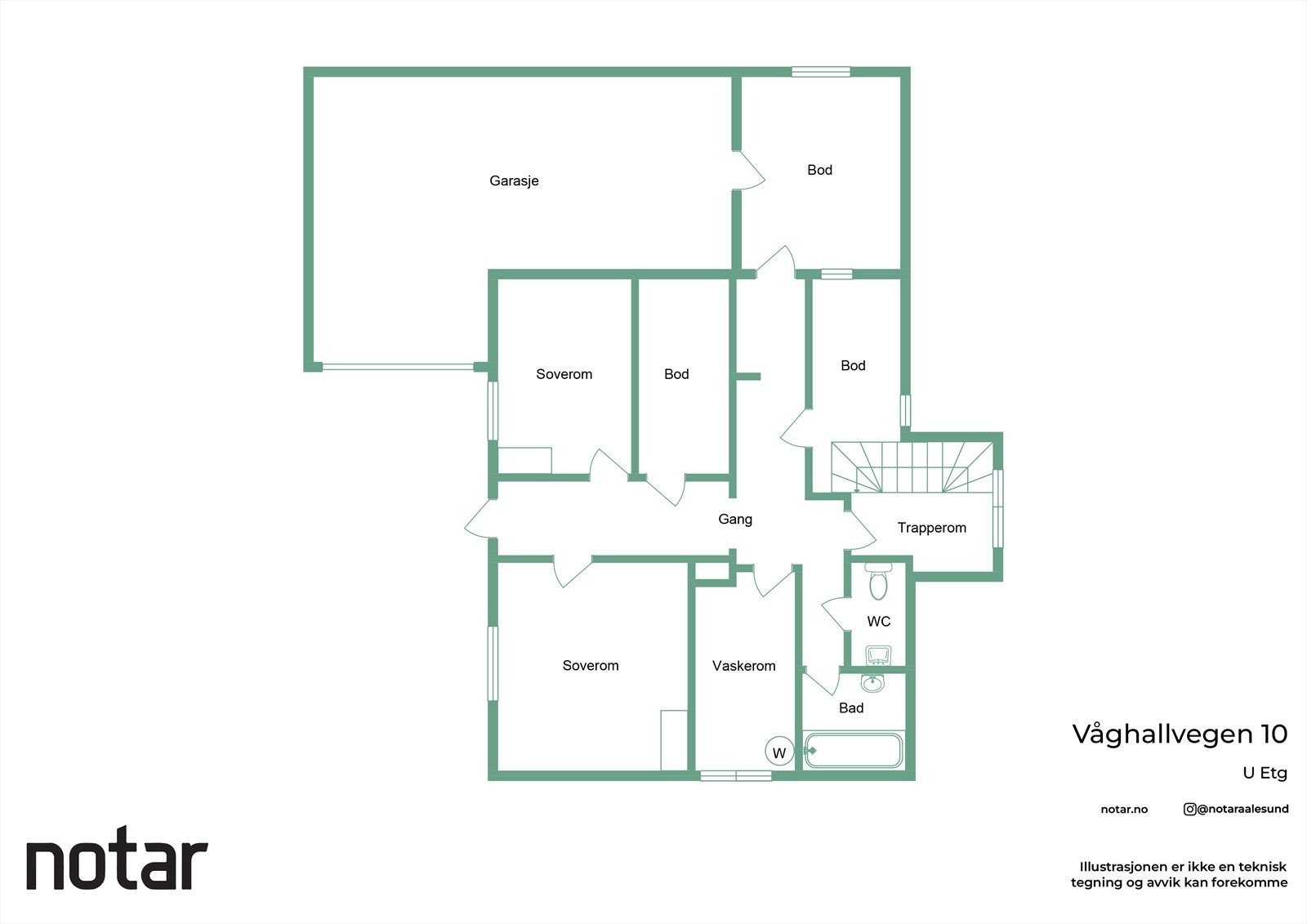 U. Etasje Galleribilde