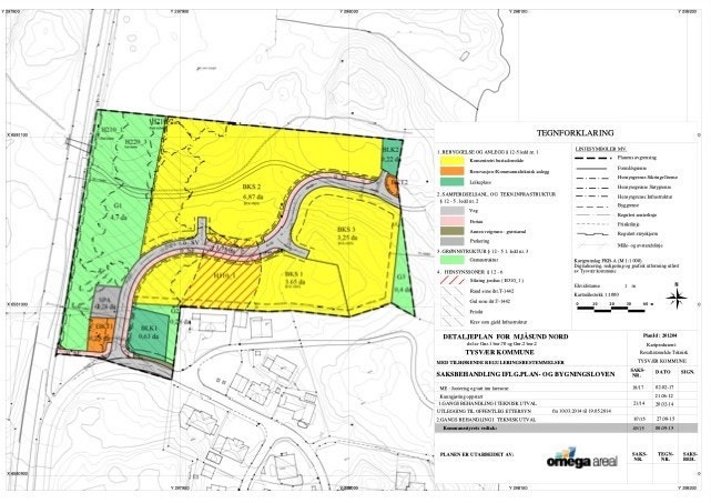 Reguleringskart Galleribilde