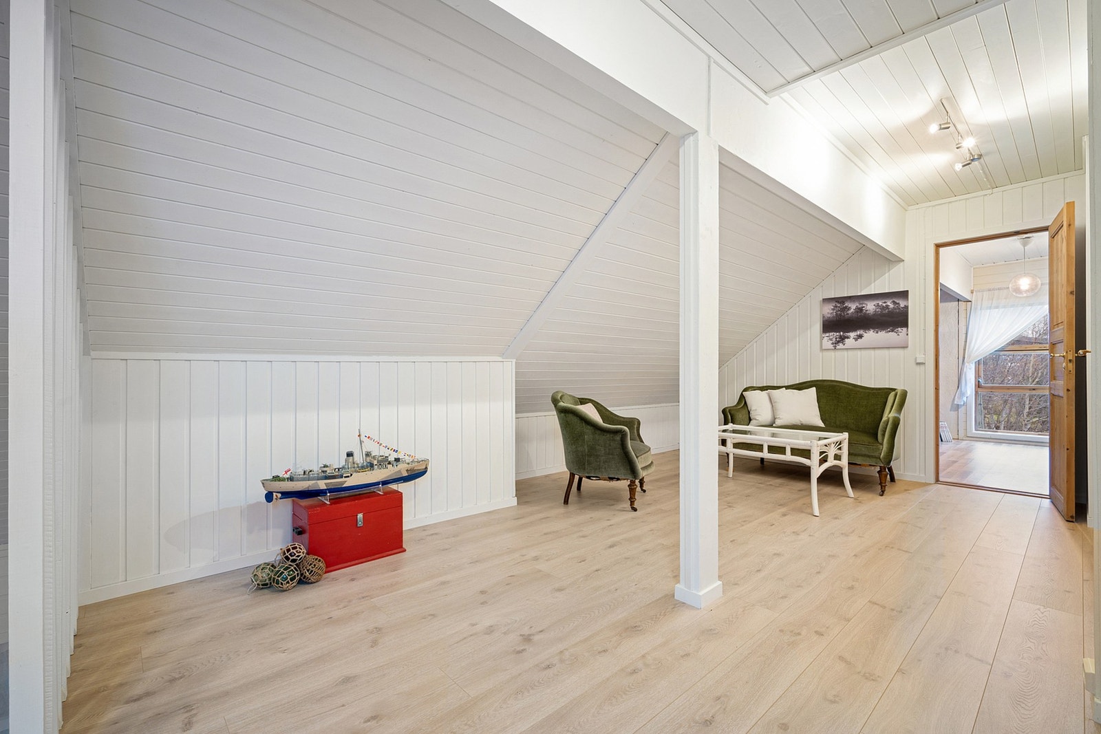 Her er det også god plass til ønsket møblering Galleribilde