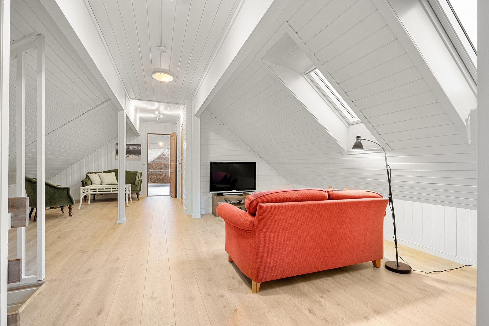 Loftstuen er en fin plass å trekke seg tilbake e Galleribilde