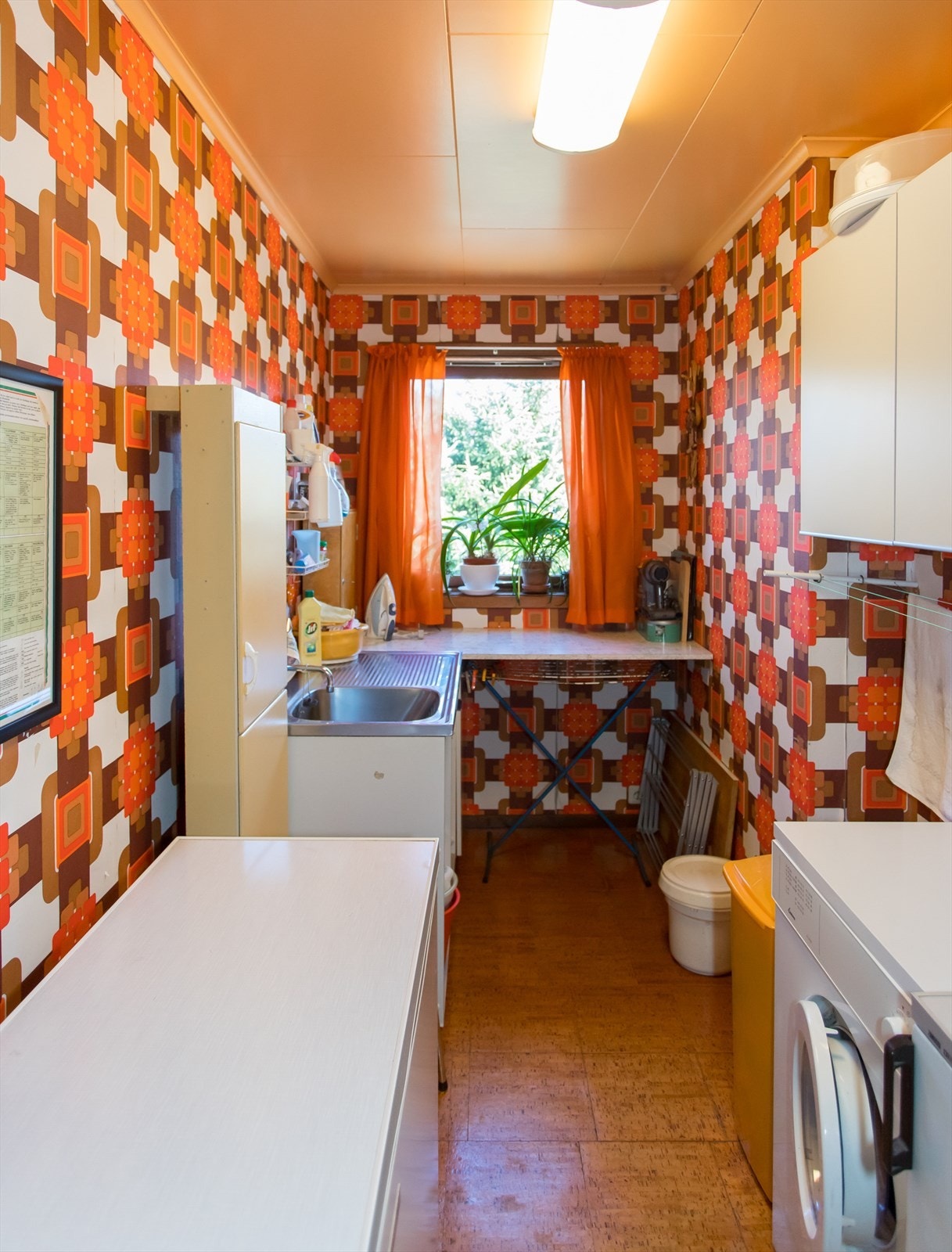 Vaskerommet ligger i 1. etasje rett ved kjøkkenet. Galleribilde