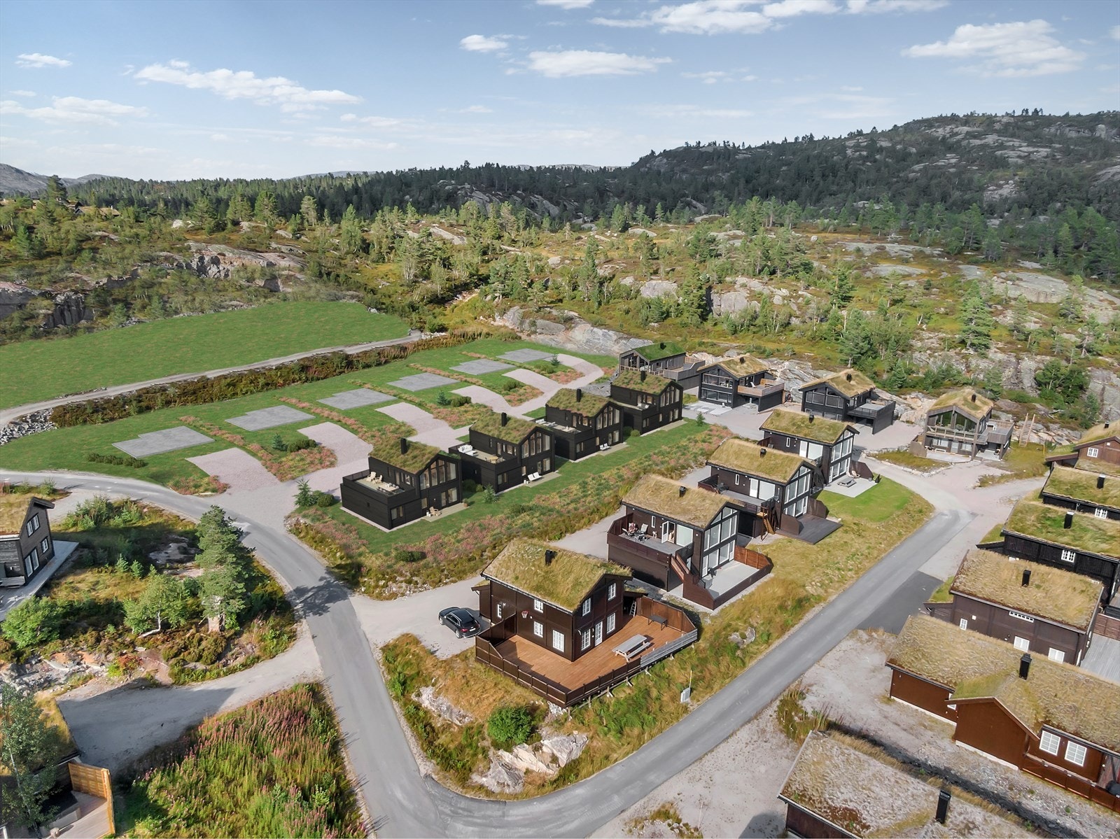 HESTHEIVEGEN 53 PÅ NYSTØL PANORAMA Galleribilde