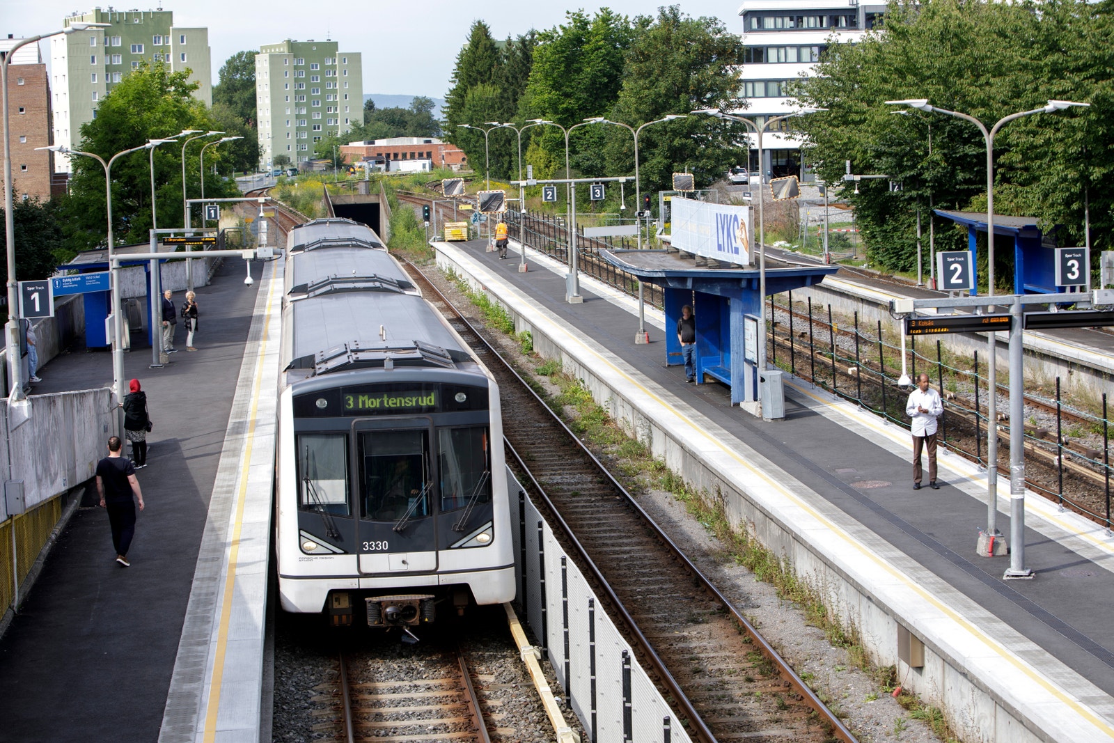 Brynseng t-bane Galleribilde