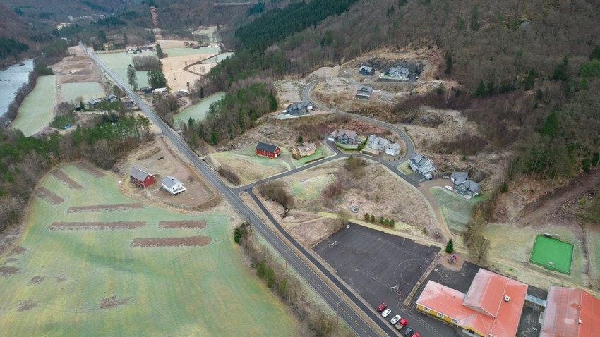 Oversikt området Galleribilde