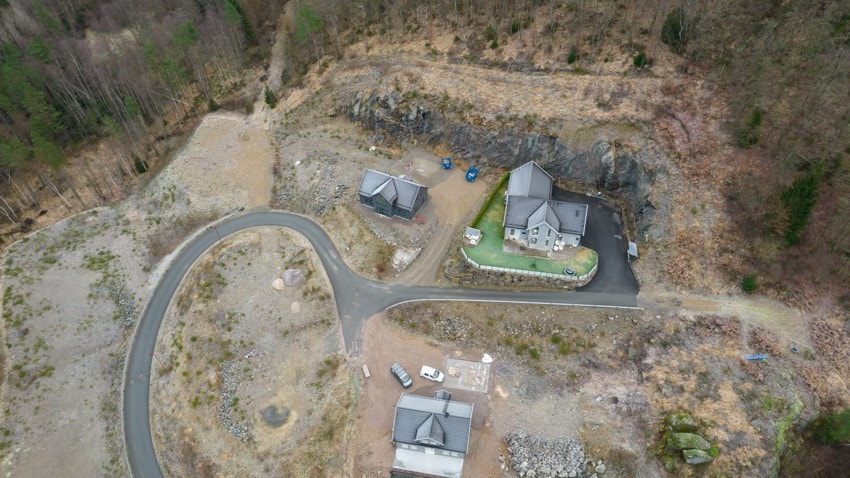 Øvre del av Moislia boligfelt Galleribilde