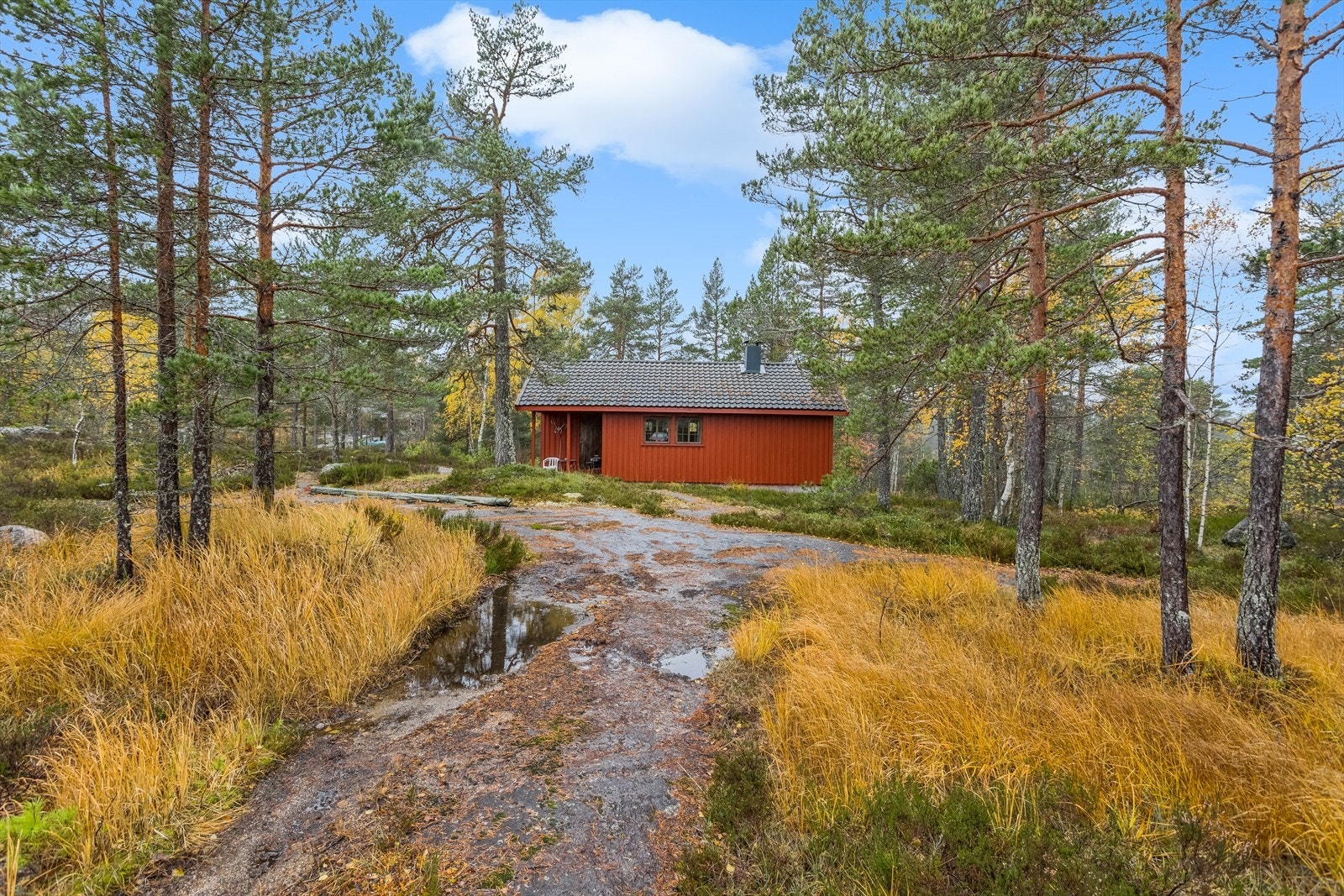 Åstveitveien 419. Fritidsbolig med solrik tomt. Galleribilde