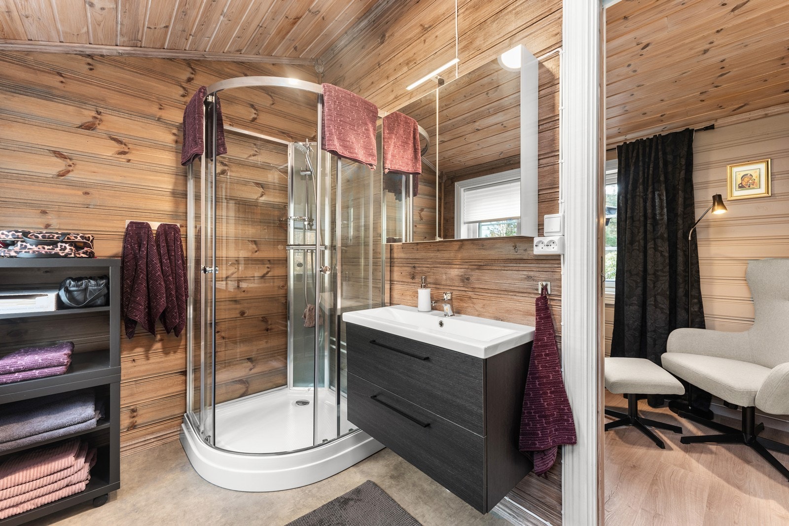 Badet er pusset opp og påkostet. Galleribilde