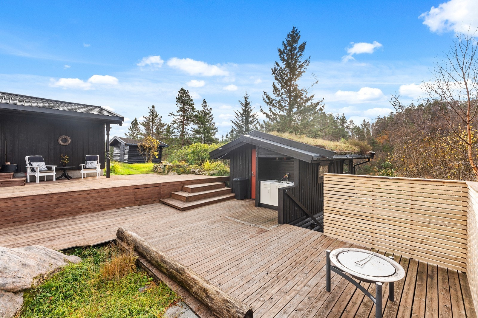 Skjermet og usjenert. Galleribilde