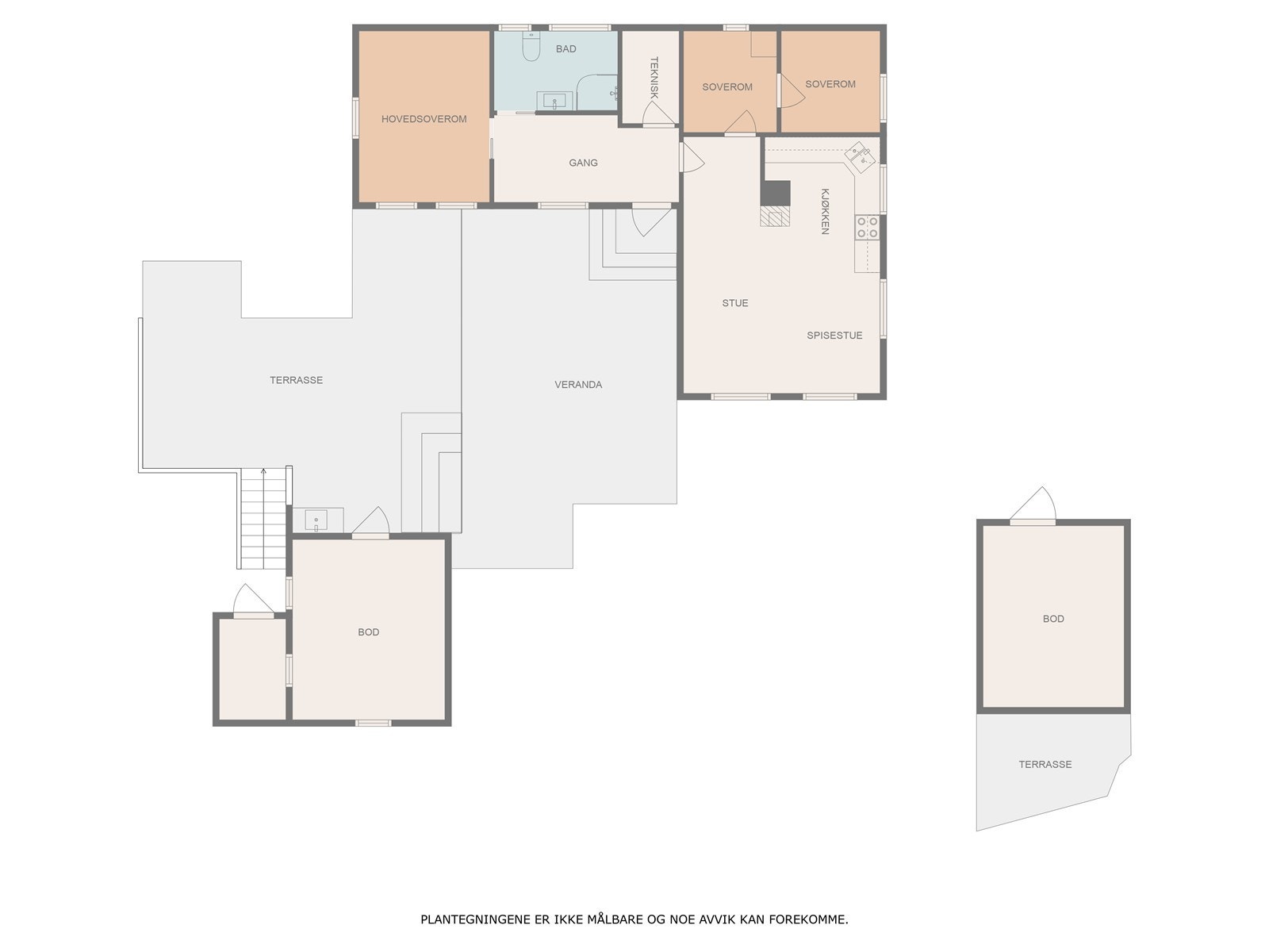 Plantegning. Galleribilde