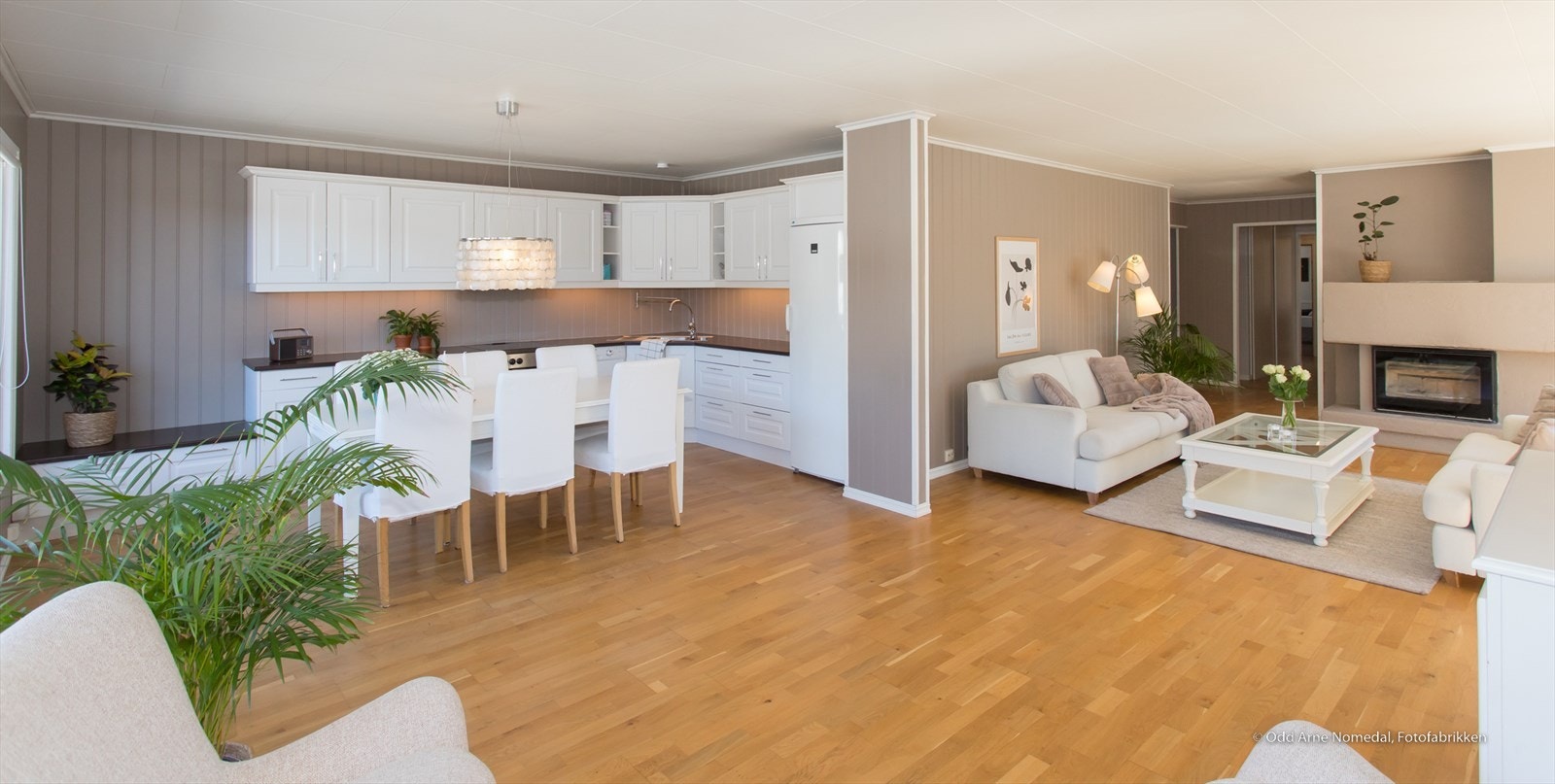 Stue og kjøkken - hoveddel Galleribilde